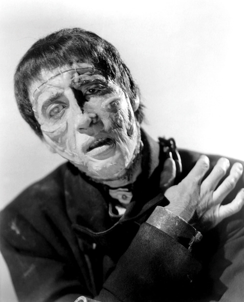 Christopher Lee in The Curse of Frankenstein (1957).