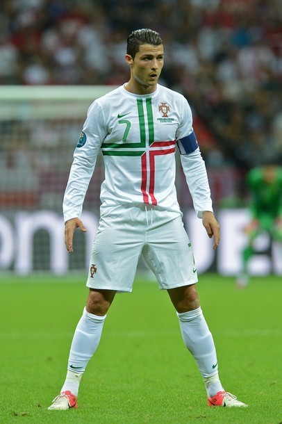 Iconic pose.
EURO 2012&#160;1/4 final Portugal vs. Czech Republic 1:0, 21.06.2012(via Photo from Getty Images)