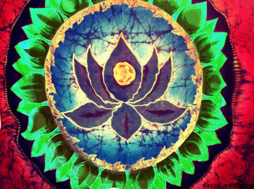 Psychedelic Gif Radiohead Lotus Flower