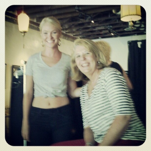 Kathy &amp; Sarah - part of our great team at BF! (Taken with Instagram)