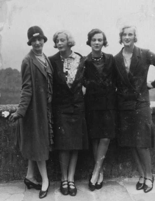 A group of unidentified women. Date and photographer unknown.