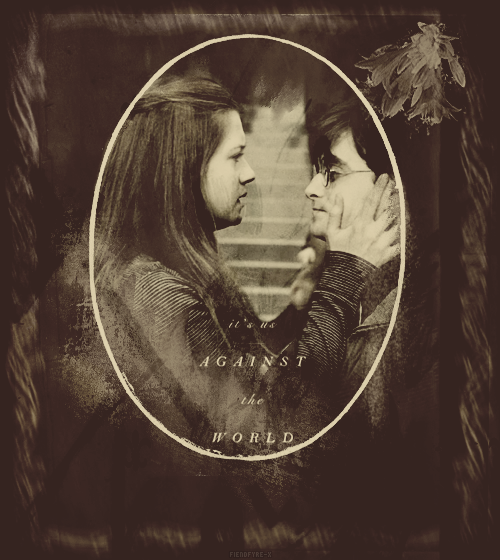 
THE MAGIC BEGINS - A Harry Potter Challenge   ¬ 12. Favorite canon ship/couple: Harry/Ginny.
