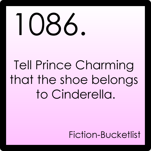Cinderella Idea From: Anon