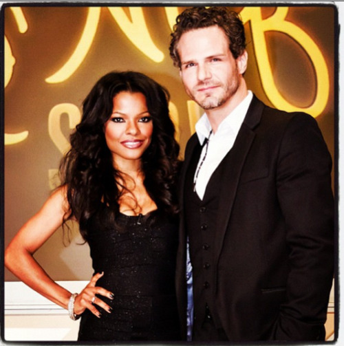 calebsquarters:
Keesha Sharp, of the hit TV series Girlfriends, with her husband of 15 years!
