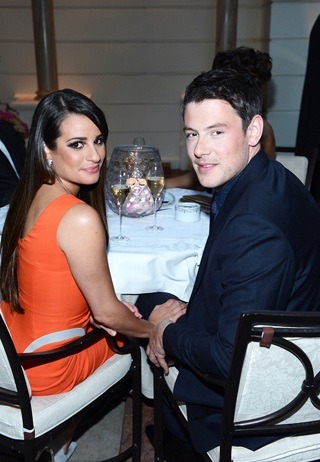 littlegleeprincess:Monchele at the after party