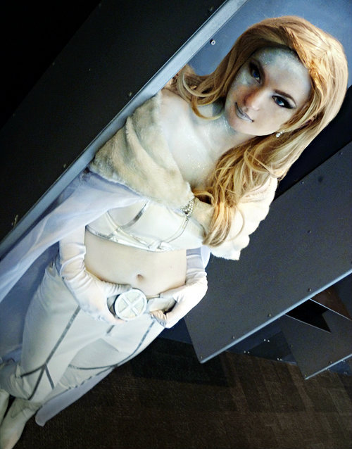 Me as Emma Frost from x-men.