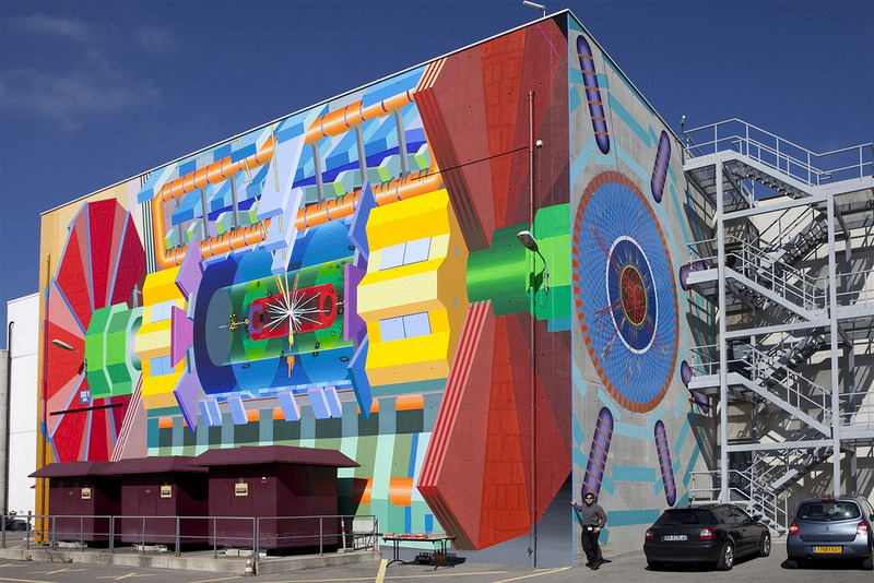 The Higgs Boson Mural At CERN by Josef Kristofoletti
