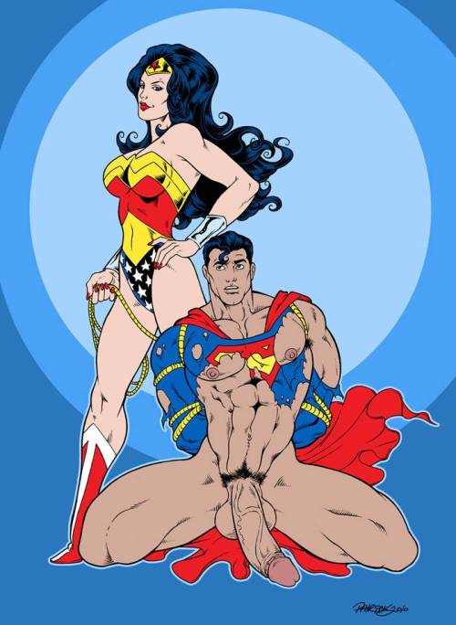 Wonder Woman and Superman … DC comics