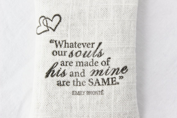 Whatever our souls are made of his and mine are the same Emily Bronte