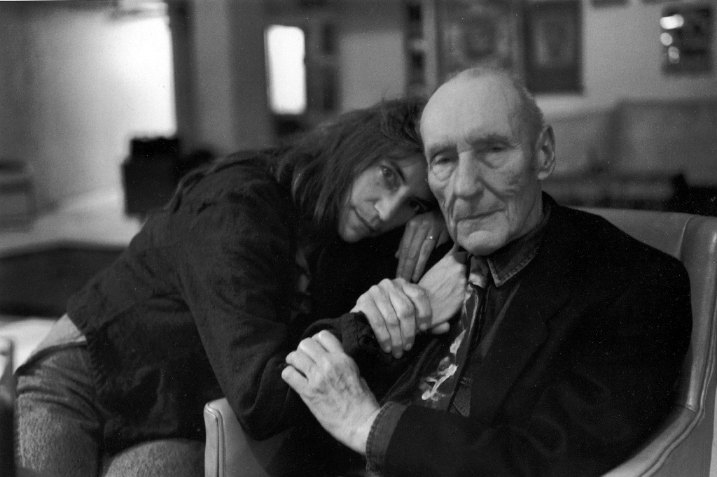 Patti Smith and William S. Burroughs
