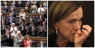 Reacción de la casta española a los recortes VS reacción italiana a los recortes