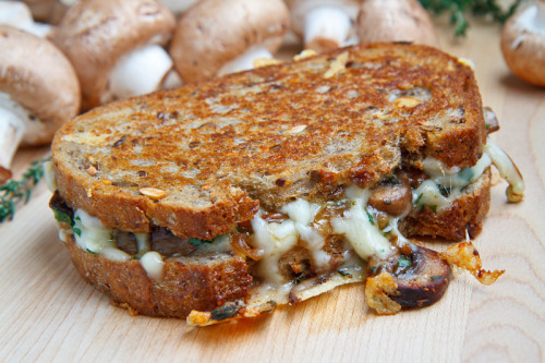 fattributes:

Mushroom Grilled Cheese Sandwich
