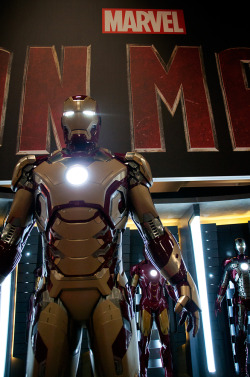 Iron Man's new Iron Man 3 armor at SDCC