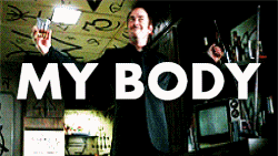SPNG Tags: Crowley / MY BODY IS READY / Sexually Suggestive / Mark Sheppard
A special thanks to  laura-sproge for submitting this!
Looking for a particular Supernatural reaction gif? This blog organizes them so you don’t have to spend hours hunting them down.