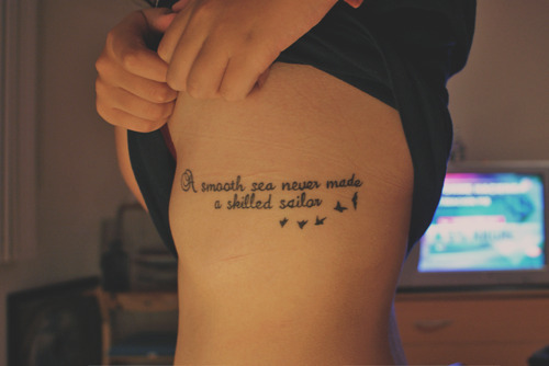 small, pretty tattoos. 2 repins. rmoen.blogg.no · Repin Like Comment. Love quote  tattoos and tattoos on shoulder blades! So cute. #Tattoos #Quotes · tumblr.com.