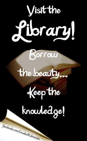 booksdirect:

“Visit the library! Borrow the beauty … Keep the knowledge!”