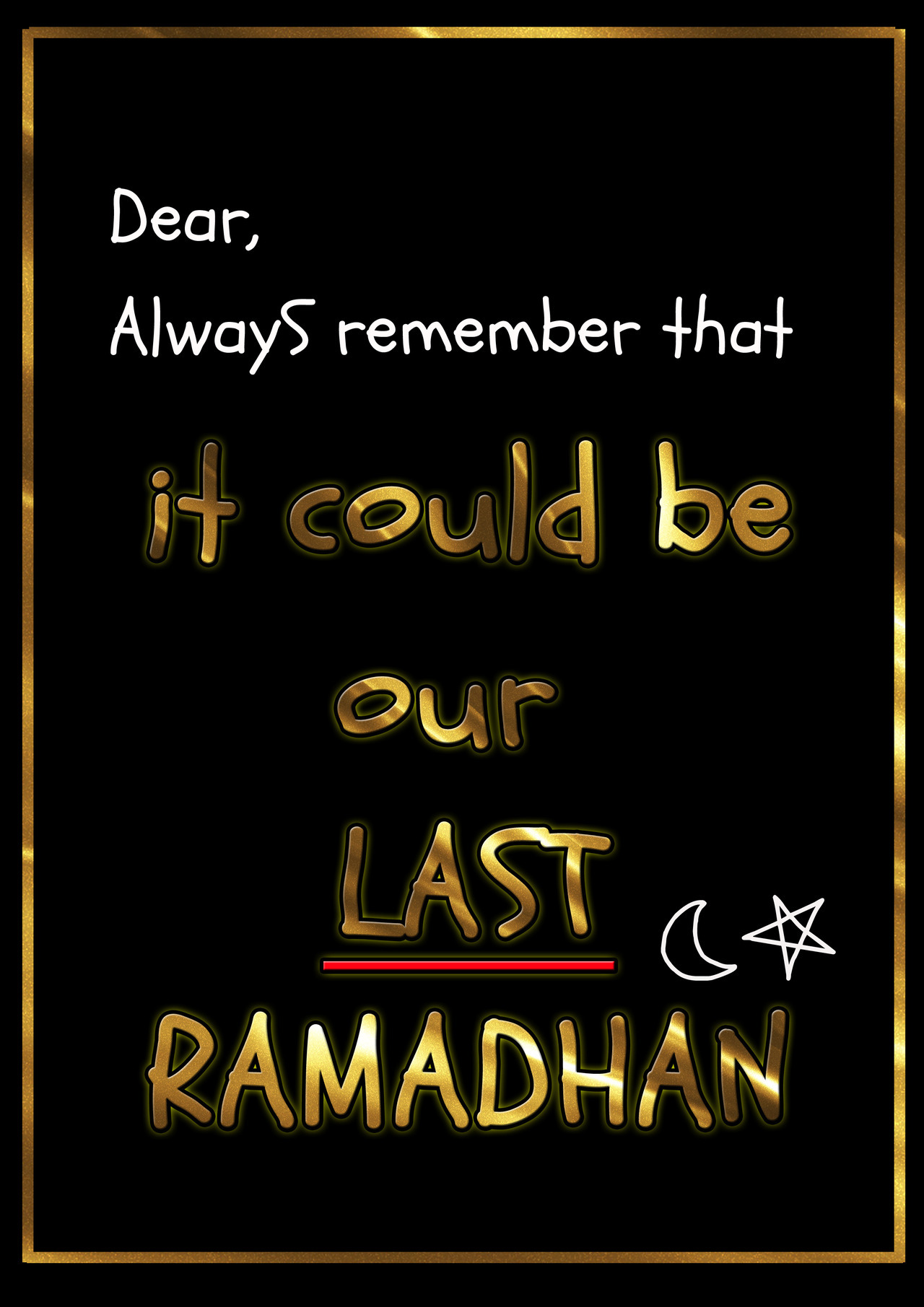 Istisyhad Andai Ini Ramadhan Terakhir