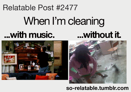 gif LOL funny gifs music funny gif true cleaning relatable so relatable 
