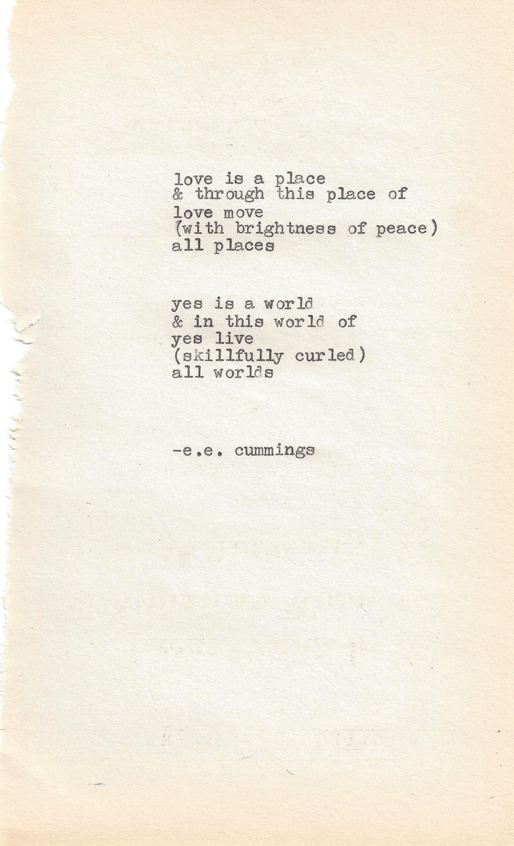 cummings | Short poetry | Pinterest