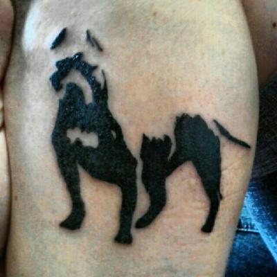 Pitbull Tattoos on Pitbull Tattoo By Travis  Inspired By Villalobos        Travisto S