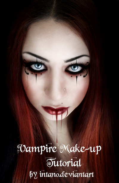 Halloween Vampire Makeup Tutorial Unique 2012