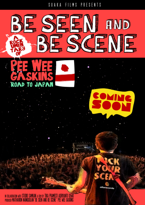 A story of 5 kids trying hard to catch their bullet-speed dreams.A story of 5 kids and their first step to hit the world.A story of effort to be seen and being the scene.A story of passion.A story of courage.A story of hope.A story of PWG that stands for Pee Wee Gaskins.
Pre-order now!Mail to beseenandbescenedvd@yahoo.com