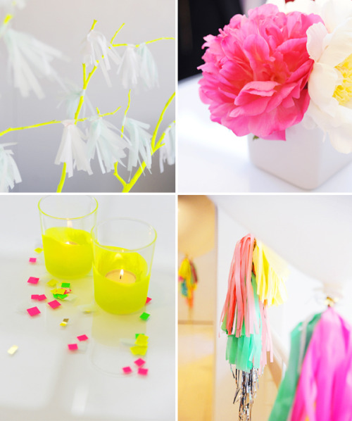 Lovely neon elements!