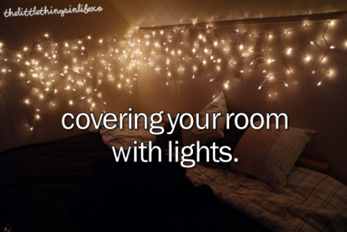 Christmas Lights Bedroom Tumblr