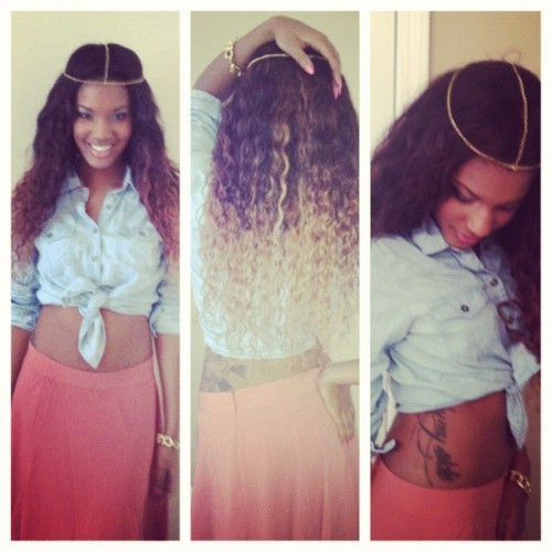 So I was on tumblr,& I saw this really cute hair style. Thought It was ...