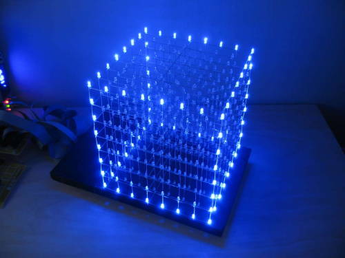 Recreate A Mini Version Of Muti Randolph&#8217;s &#8220;Deep Screen&#8221; as a 4x4x4 LED cube with this tutorial from Instructables. 
