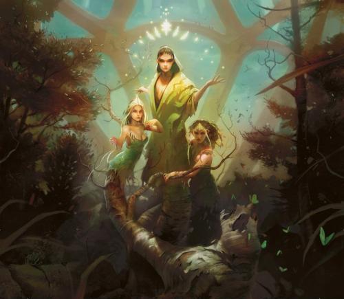 In Magic the Gathering, just what the hell is a Dryad ?
Dryads are spirits of trees, taking a nymph-like or treefolk form to relate to the humanoids that venture near their forests. They are found on a wide array of different planes. They feature most prominently in Dominaria, Mercadia, and Ravnica.
Magic’s mysterious, tree-dwelling dryads may grant a worthy human the ability to pass through the woods with supernatural ease. Dryads may have forestwalk or provide this ability. There have been 23 Dryad creatures printed in MTG to date.
