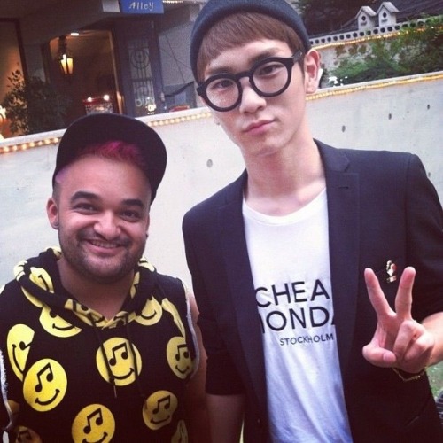 Cutie Key mention in Joyrich twitter update 120811 - Our buddy Key from the Kpop group SHINee stopped by the opening of our store! credit&#160;: JOYRICHLA