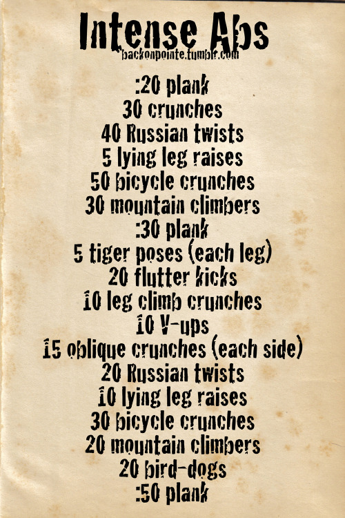 Want to really kill your abs? Here&#8217;s a super-intense workout for them!