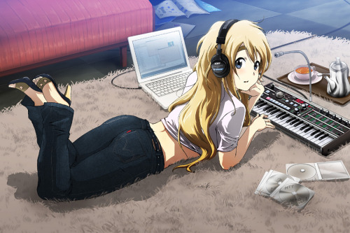 Mugi is very pretty *_*

I love her so much &lt;3