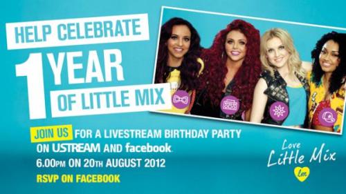 Here it is, your official invite to the Little Mix Birthday Live stream next Monday!