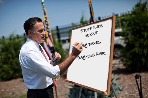 Romney’s White Board On Tumblr