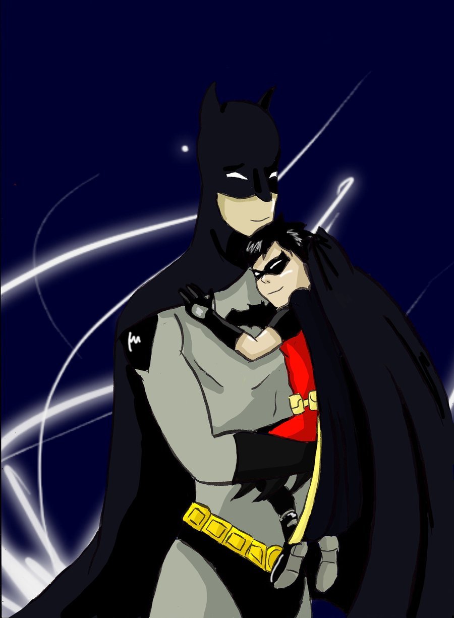 Young Justice Fan Art â€” Batman and Robin by ~walkirie01