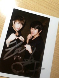 [FAN TAKEN] 120819 HOLYLAND Official Polaroid (HOON and DONGHO)