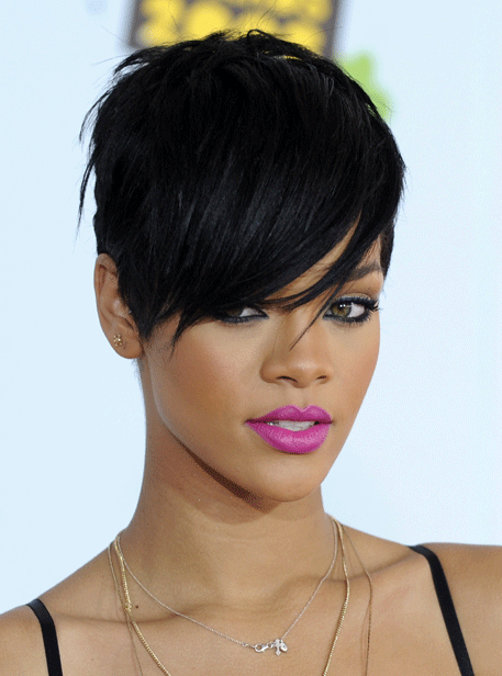Inspired Rihanna Bob Hair For African American Women Hairstyles