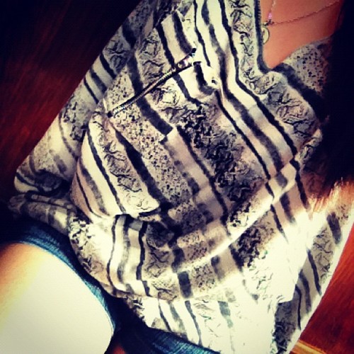 #outfit #grey #top #shorts (Taken with Instagram)