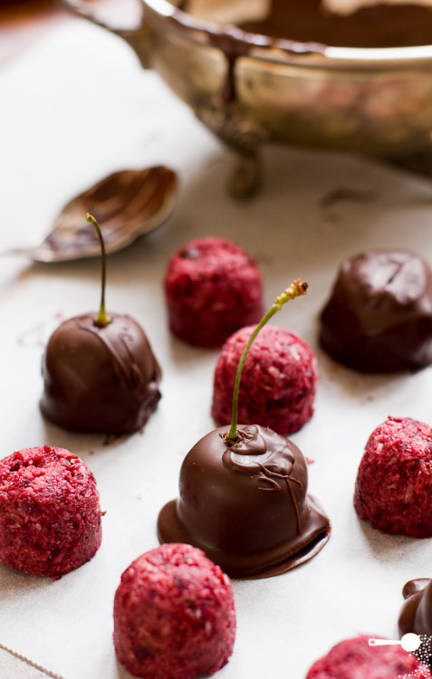 gettingahealthybody:

Homemade Cherry Ripe Bites with No Added Sugar
With only 5 ingredients, this could be a little indulgence when you need it without feeling that guilty. Remember though, everything in moderation.
For recipe, click here (:
