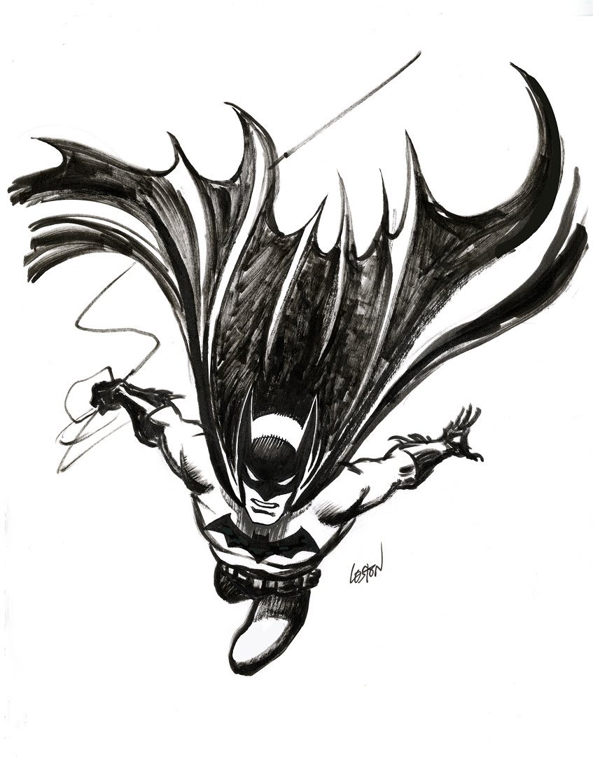 Batman Comic Drawings