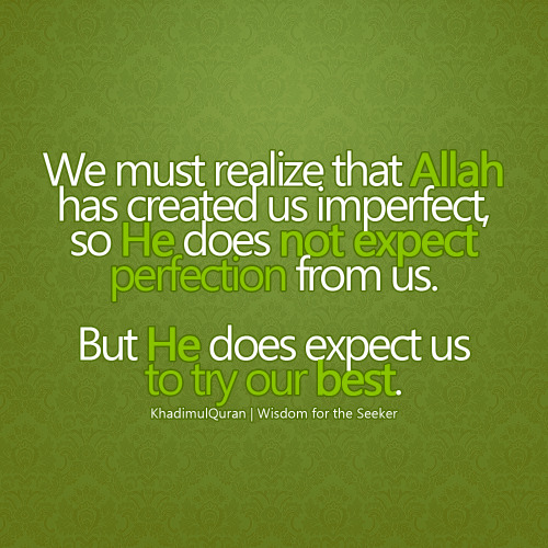 khadimulquran:

Imperfect.

