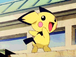 pokemon cute adorable anime pokemon gif pichu pichu gif 