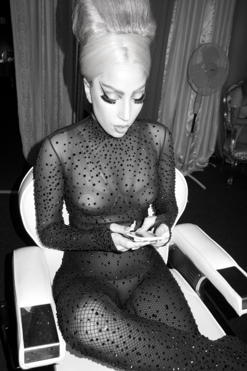 Lady Gaga on the phone #1