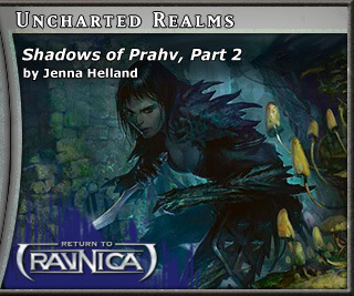 From MaRo’s Tumblr :
askjarad-lichlord asked: Do you know when they will confirm the other planeswalker?
Maro : I’m not sure. I will give you guys one hint. She shows up in the Return to Ravnica video we previewed at the PAX party (and I’m assuming is now available online).
……………
Much speculated - this is to be a Golgari Gorgon Planeswalker and MAY to previewed tomorrow in Jenna Helland’s Uncharted Realms article.
I is excite.  ^_^