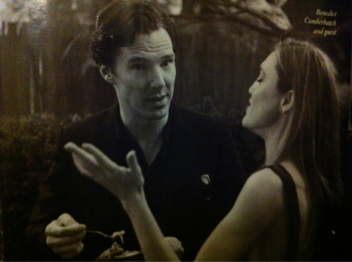 cumberbuddy:

cumberbatchcoffeeklatch:

muskrosebloom:

Has anyone else spotted this photograph in the party section of Harper’s Bazaar yet? Sorry if it’s out there already, don’t follow the tag anymore, and sorry for the badly quality iPhone picture of it. Too late to get the scanner out. Anyway, thought it was quite funny because he’s been caught off guard whilst eating and chatting.

New to me! Thanks!

“I really just want to finish my ice cream to be honest…”
