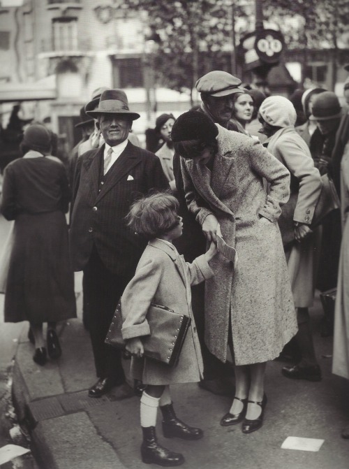 Rentrée des classes, Paris, 1931 (photographe inconnu)