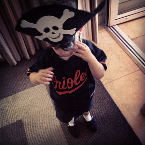 Happy Birthday to my son Sparrow James Midnight Madden. 3 years old. I&#8217;ve never been prouder  (Taken with Instagram)
