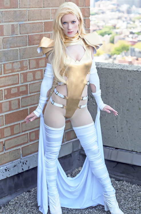 Another shot of my Phoenix Force Emma Frost costume! Photo taken by Age Velez. More photos and construction notes can be found here: http://www.acparadise.com/acp/display.php?c=62927